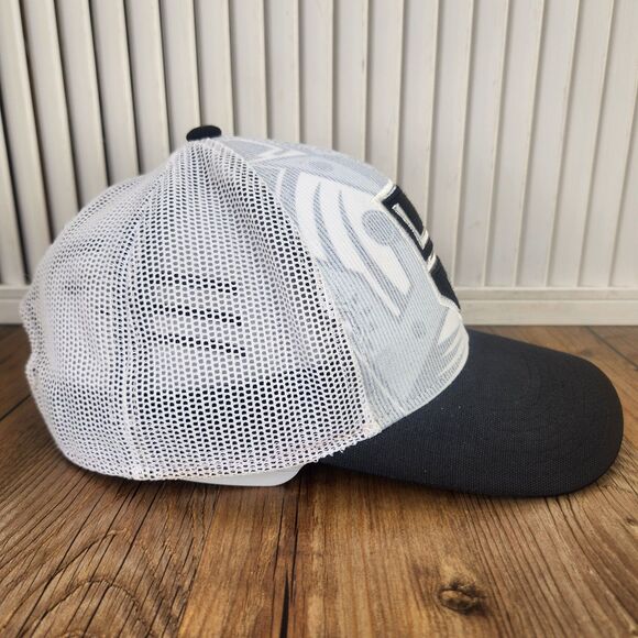 Reebok LA Kings NHL Center Ice Snapback Trucker Hat Cap Black White Hockey 2014 - Picture 4 of 11